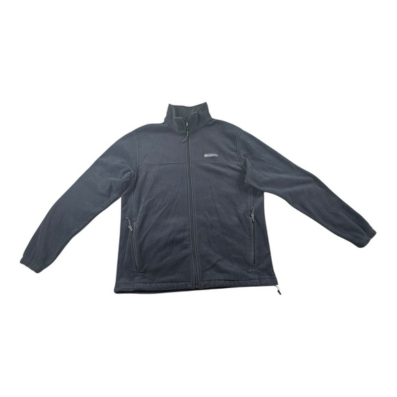 Columbia Sportswear Company Jackets & Blazers - Columbia Full Zip Fleece Jacket Black L Women's Outdoor Warm Layer